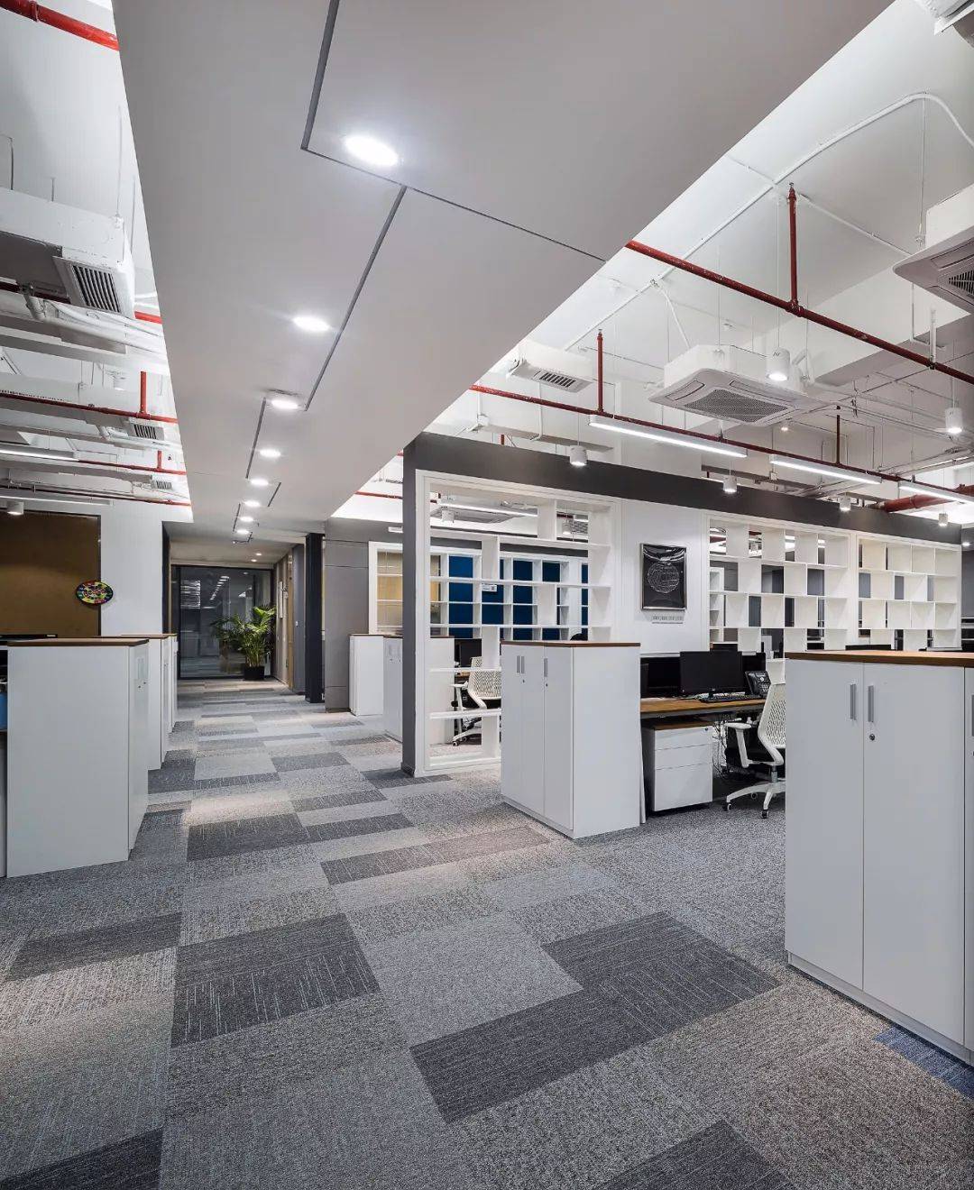 800平米发展科技公司办公室空间设计图,800平米发展科技公司办公室空间设计图,第1张