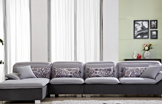 全友u型布艺沙发坐出你的幸福生活,全友u型布艺沙发坐出你的幸福生活,第2张