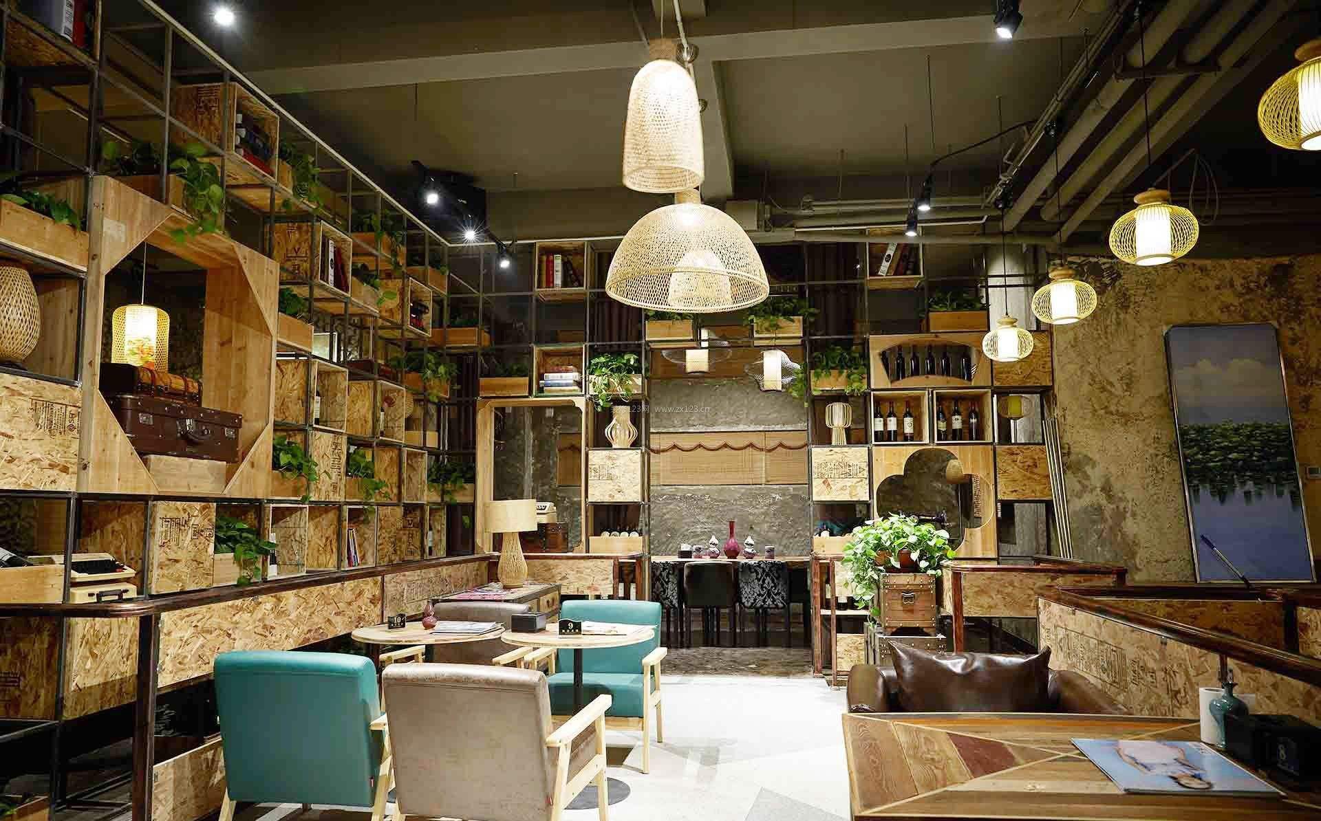 880平方时尚咖啡厅装修效果图,880平方时尚咖啡厅装修效果图,第3张