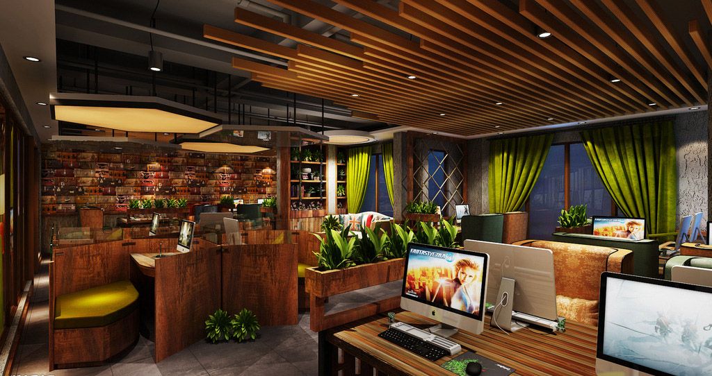 1480平方网咖装修设计效果图片,1480平方网咖装修设计效果图片,第3张