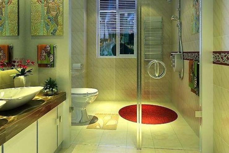 卫生间干湿隔断玻璃门（打造更舒适的卫生间空间）,卫生间干湿隔断玻璃门（打造更舒适的卫生间空间）,第1张