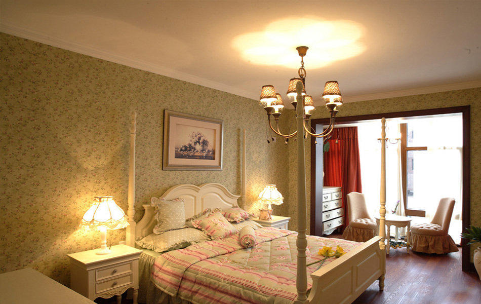 卧室田园风格装修图片欣赏（30张图带你打造梦想家园）,卧室田园风格装修图片欣赏（30张图带你打造梦想家园）,第2张