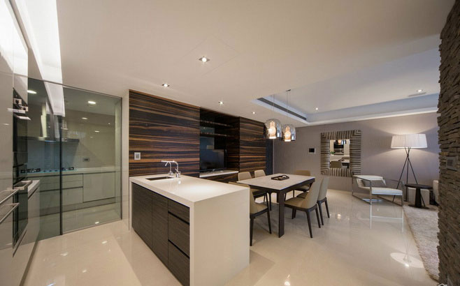 半开放式厨房隔断，让你的家更舒适，更时尚,半开放式厨房隔断，让你的家更舒适，更时尚,第1张