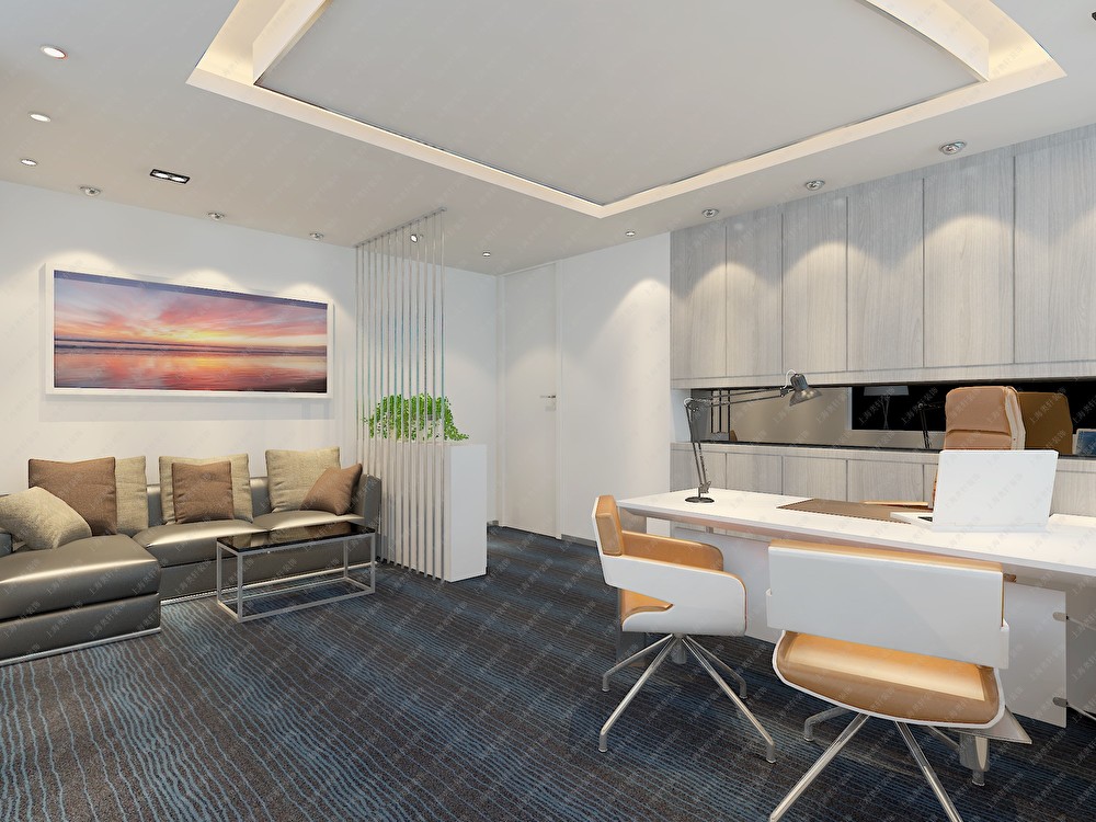 黄浦600平灯具公司办公室装潢设计效果,黄浦600平灯具公司办公室装潢设计效果,第2张