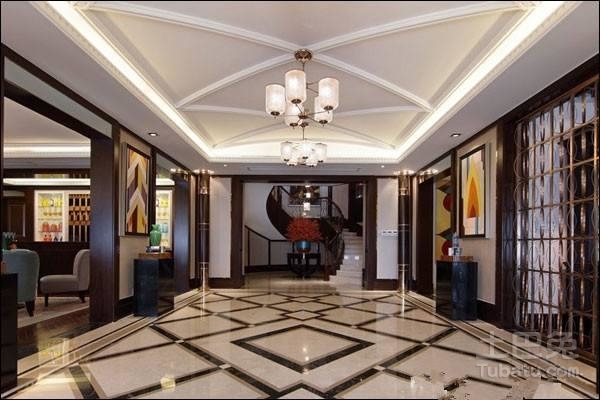 大厅吊顶图设计方案分享,大厅吊顶图设计方案分享,第2张