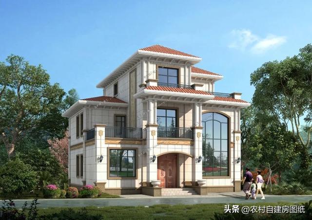 农村自建房别墅效果图大全，让城市人也想回归乡村生活,农村自建房别墅效果图大全，让城市人也想回归乡村生活,第1张