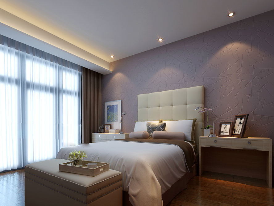 后现代风格卧室装修图片欣赏（让你的卧室焕发异彩）,后现代风格卧室装修图片欣赏（让你的卧室焕发异彩）,第1张