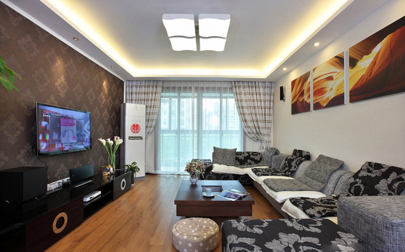 三室一厅装修效果图欧式（欧式风格三室一厅装修方案）,三室一厅装修效果图欧式（欧式风格三室一厅装修方案）,第1张