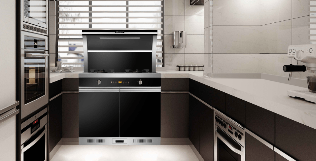 厨房高柜装修效果图，让你的厨房空间更大更美观,厨房高柜装修效果图，让你的厨房空间更大更美观,第1张