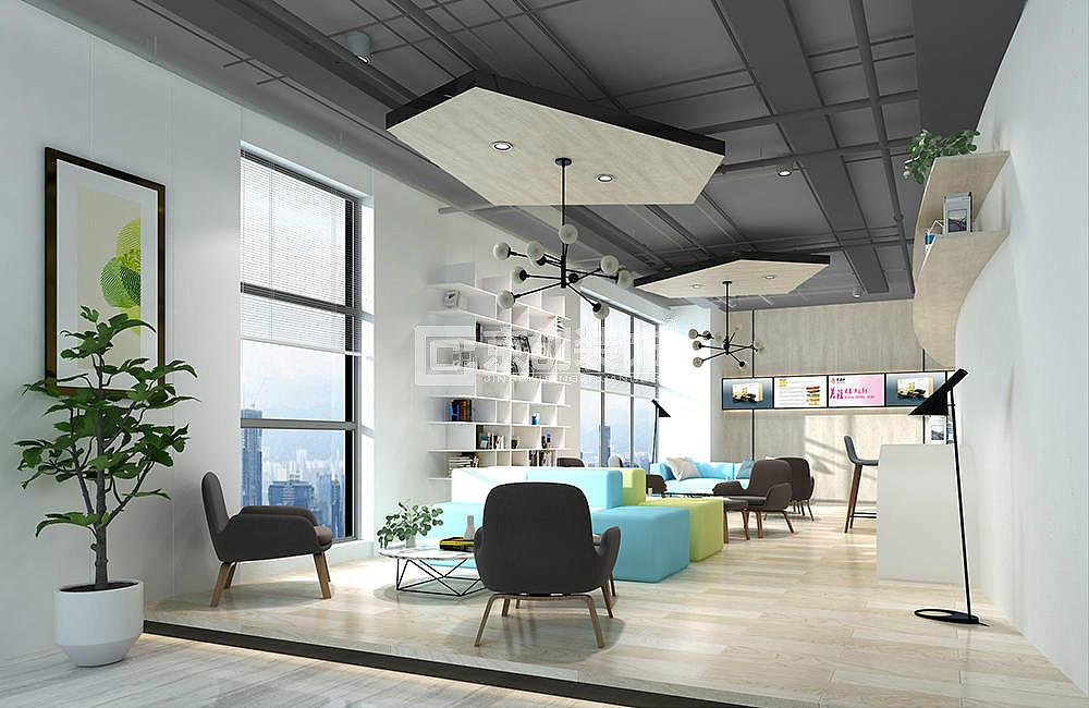 7000平生物技术公司办公室设计装潢效果,7000平生物技术公司办公室设计装潢效果,第1张